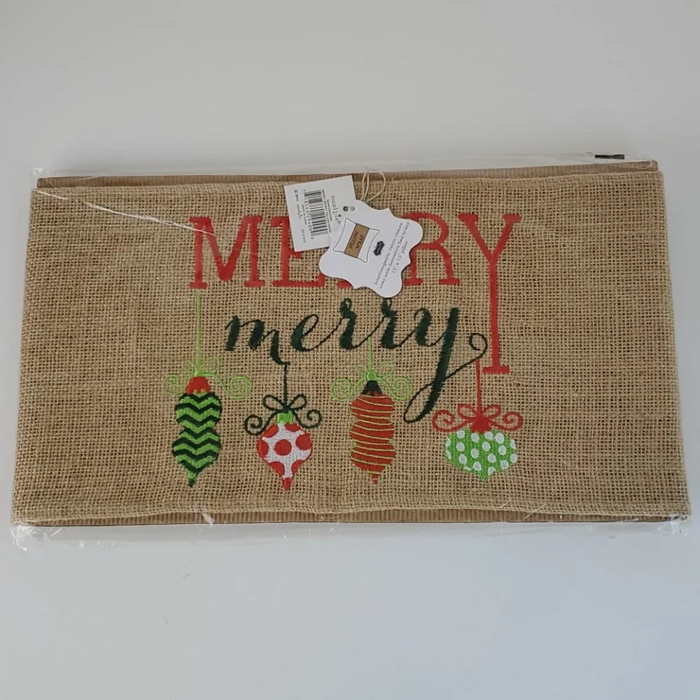 Mud Pie Christmas Pillow Wrap 15